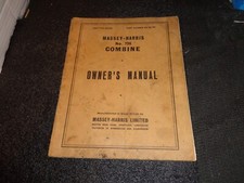 Massey Harris 726 Combine