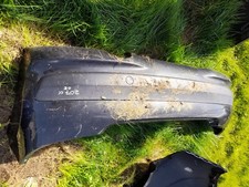 PEUGEOT 207 CC REAR BUMPER BLACK BACK Bumper CONVERTIBLE 08
