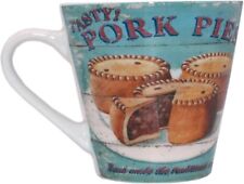 Martin Wiscombe Retro Tasty Pork Pies Conical Mug - Large Range in Stock