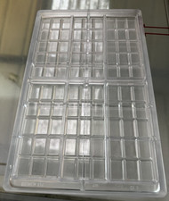20x Professional Polycarbonate Chocolate Mould  6 x 50g bars per moulds