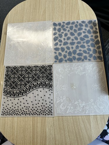 Embossing folder bundle - folder, x4