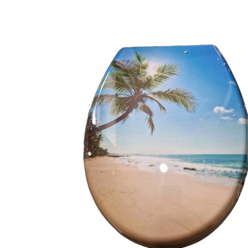 Carribean printed toilet - ,