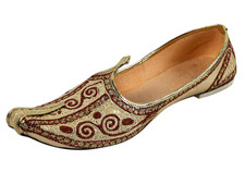 Mens flat jutti wedding mojari