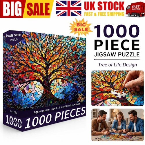 1000 pieces stained glass - 1000,