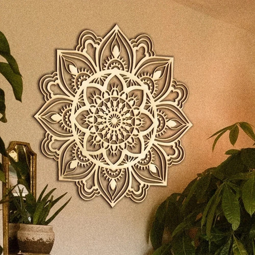 Moroccan metal wall art - wall,