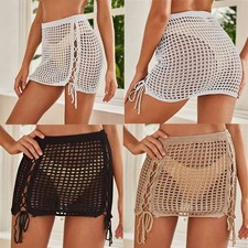 Beachwear Short Sexy Knitted