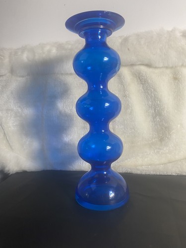 Ikea blue bubble glass - blue,
