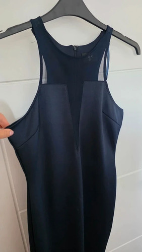 Paris navy blue mesh - ax,