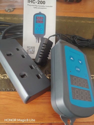 Inkbird 230v prewired humidity - 230v,