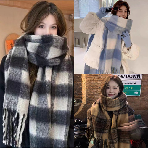 Pure cashmere scarf - cashmere, women