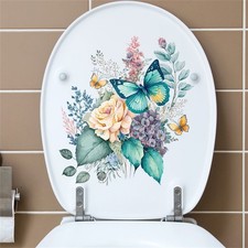 Toilet Lid Stickers Underwater