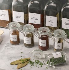 Herbs & Spices Jar Labels