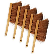 Natural Coir Bristle Hand Brush for Home Floor Cleaning & Sweeping Classroom