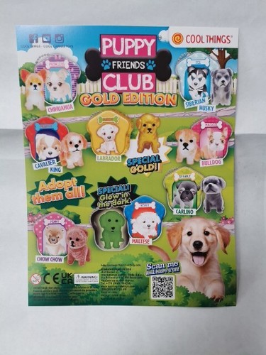 Puppy friends club gold - puppy,