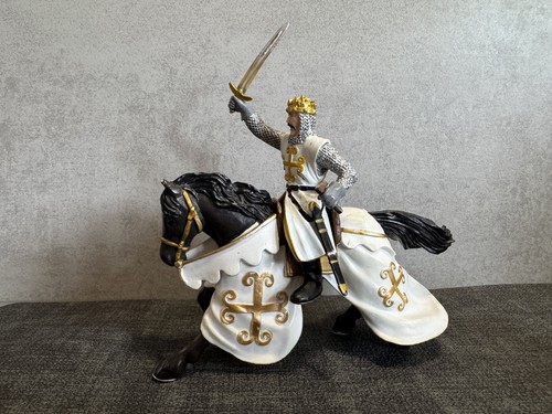 Vintage papo medieval jousting - papo,