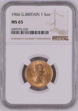 1966 Sovereign, Elizabeth II