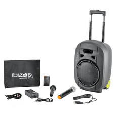 Ibiza Sound PORT8VHF-MKII-TWS Portable Stand-Alone PA System 8” *B-Stock