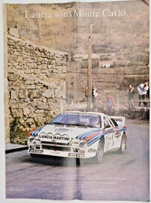 LANCIA DELTA WINS 1983 MONTE