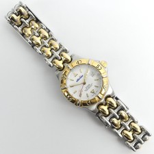 ELLESSE LADIES TWO COLOUR DATE ADJUST 200M QUARTZ WATCH IN GOOD WORKING ORDER