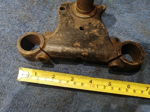 Triumph tiger cub - bottom, yoke