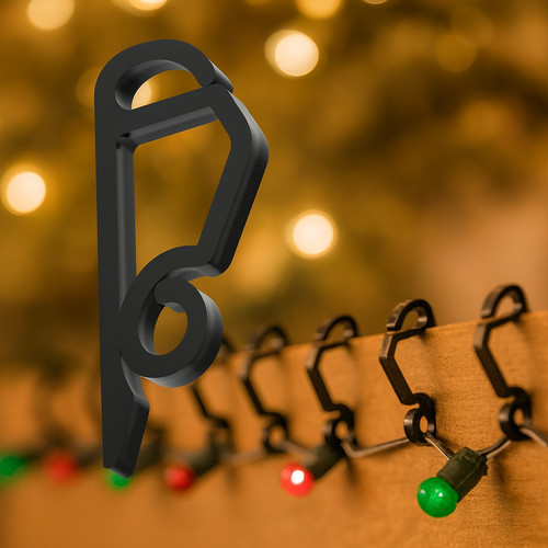 100x christmas gutter hooks - 100x,