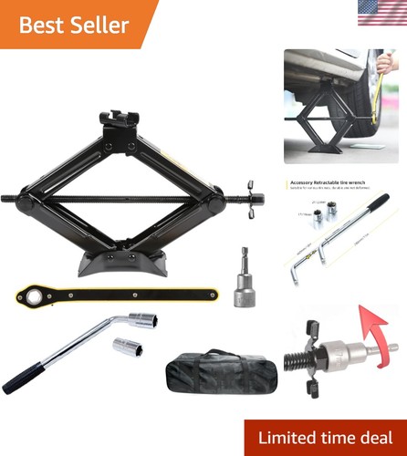 Ton scissor jack with - 2,