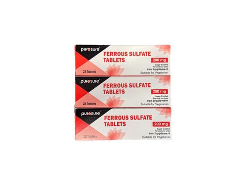 Ferrous sulphate 200mg - 3,