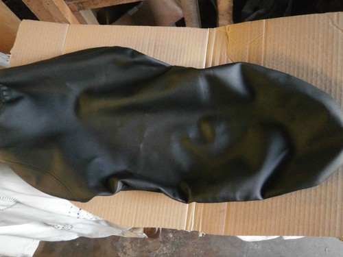 Motorcycle vinyl seat cover - seat,