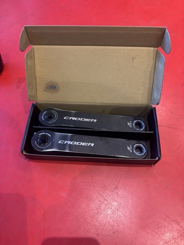 Croder black aluminium 160mm - black,