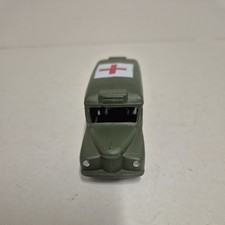 Vintage Dinky Toys rare Daimler Military Ambulance 50s 624