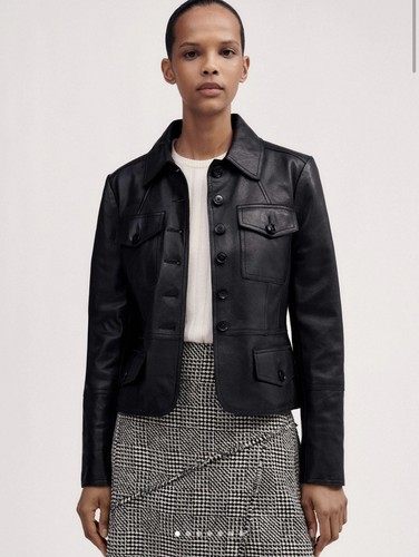 And black washed leather - and, em