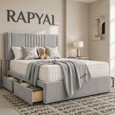 Luxury divan bed set with - luxury,