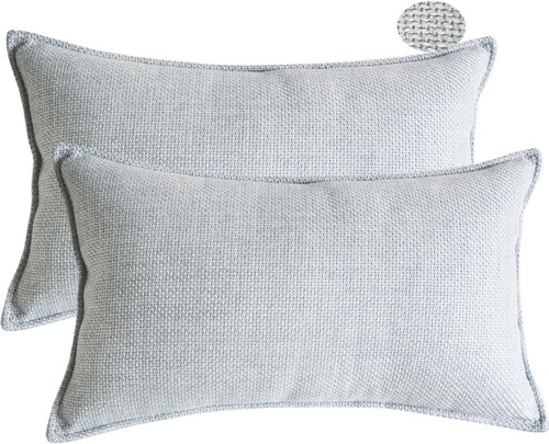 Linen cushion covers silver - cushion,