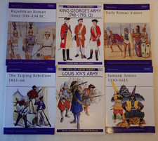 17 x Osprey publishing: "MEN