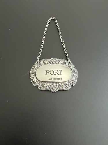 Solid silver rococo - rococo, port