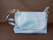 Radley Zip Top Crossbody Light Blue Handbag With Adjustable Shoulder Strap