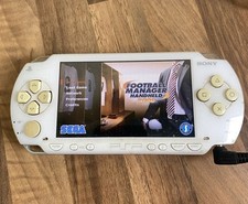 Sony PSP Console White 1003 With Cable & Case *faults*