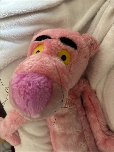 Vintage pink panther plush - pink,