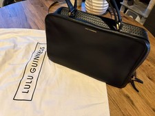 Lulu Guinness Black Leather