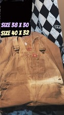 dickies insulted denim bib