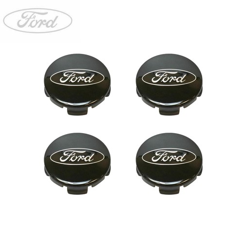 Genuine ford 54mm black - black, alloy
