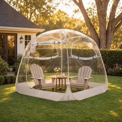 Pop bubble tent transparent - pop-up,