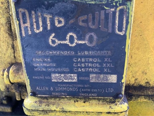Auto culto 600 cultivator - culto,