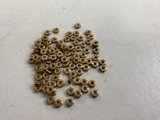 Brass Full Hexagonal Nuts 2mm / M2 Solid Hex Engineer Model Steam Bolt Screw