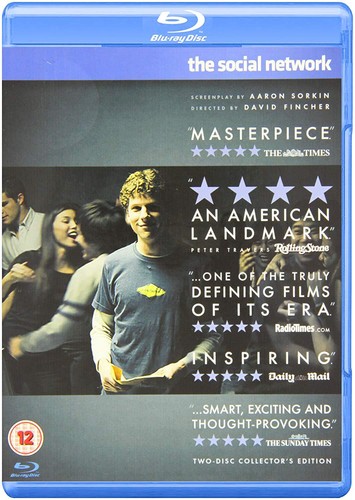 The social network blu ray - social,