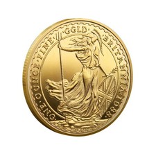 Britannia coin brilliant - britannia,