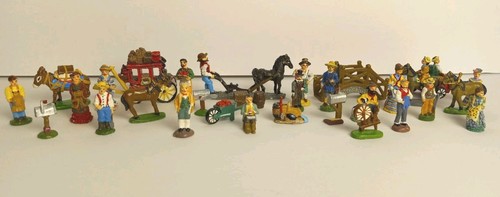 Vintage cast iron miniatures - cast,