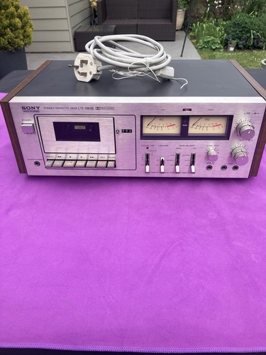 Sony 206sd vintage tape - sony, tc-206sd