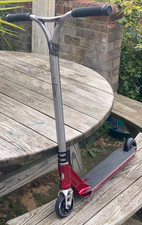 Lucky Covenant Scooter with Lucky Silo Bars & Indy forks, Red deck. PRO Quality.