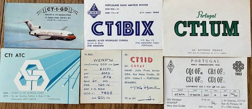 Qsl cards portugal - qsl,